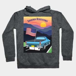 Sundown heaven town Hoodie